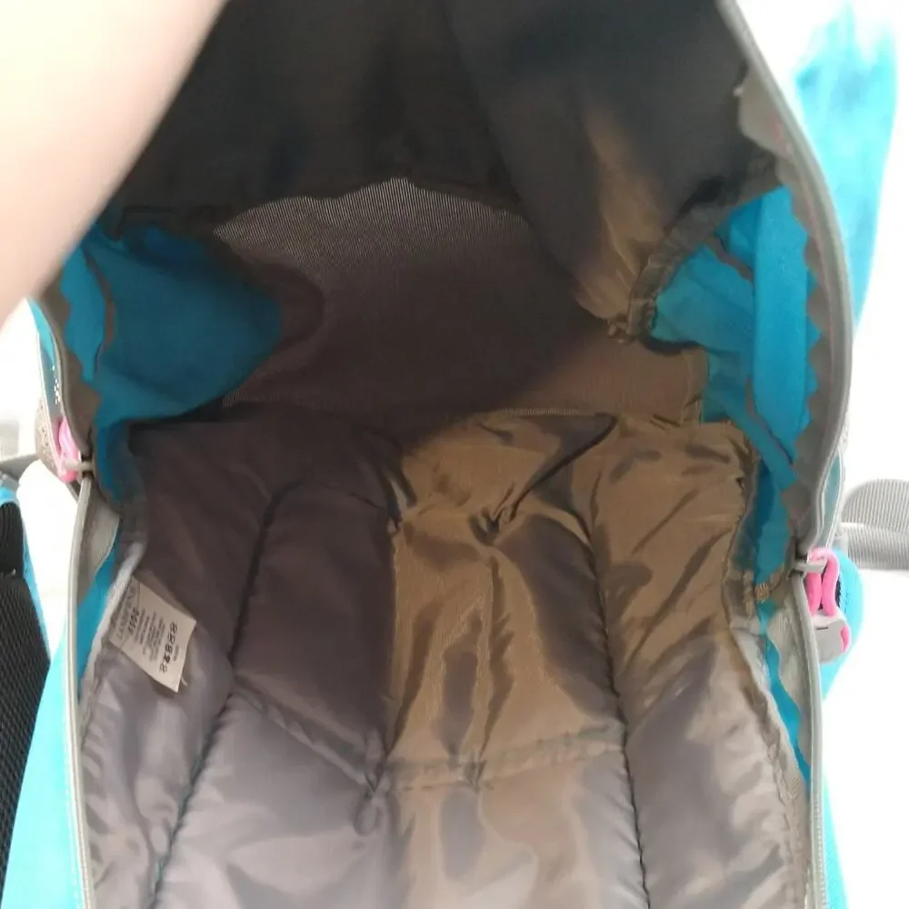 Lands End Kids Backpack Teal Pink Blue School Bag Travel Bright